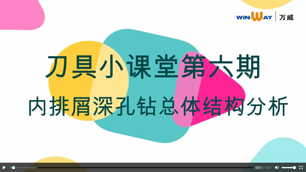 刀具小课堂第六期：内排屑深孔钻总体结构分析